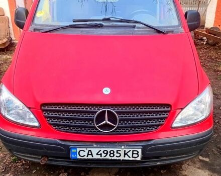 Червоний Мерседес Віто, об'ємом двигуна 2.1 л та пробігом 0 тис. км за 4350 $, фото 1 на Automoto.ua