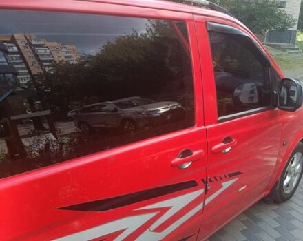 Червоний Мерседес Віто, об'ємом двигуна 2.1 л та пробігом 210 тис. км за 7000 $, фото 7 на Automoto.ua
