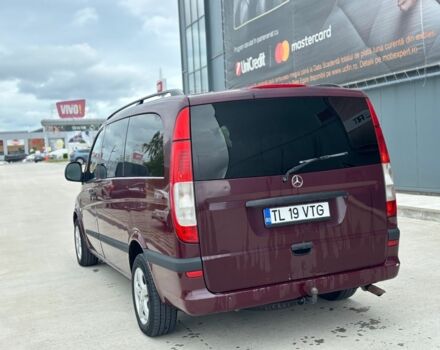 Красный Мерседес Вито, объемом двигателя 2.2 л и пробегом 346 тыс. км за 4000 $, фото 2 на Automoto.ua