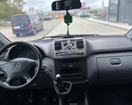 Красный Мерседес Вито, объемом двигателя 2.2 л и пробегом 346 тыс. км за 4000 $, фото 6 на Automoto.ua