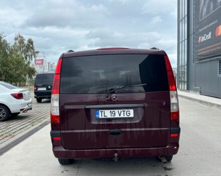 Красный Мерседес Вито, объемом двигателя 2.2 л и пробегом 346 тыс. км за 4000 $, фото 3 на Automoto.ua