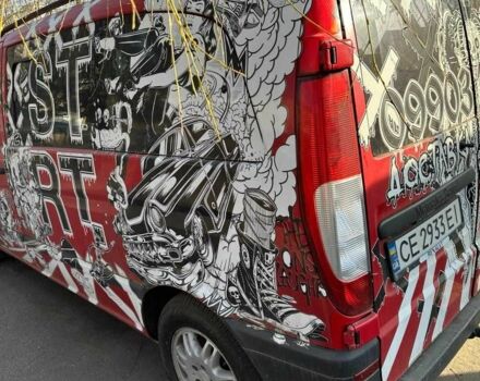 Красный Мерседес Вито, объемом двигателя 2.1 л и пробегом 480 тыс. км за 7000 $, фото 8 на Automoto.ua