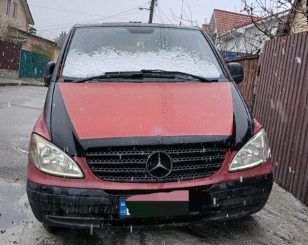 Красный Мерседес Вито, объемом двигателя 2.2 л и пробегом 350 тыс. км за 7000 $, фото 1 на Automoto.ua