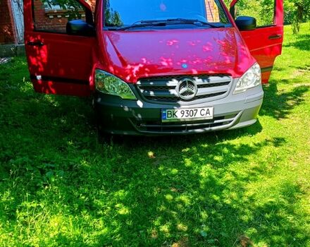 Червоний Мерседес Віто, об'ємом двигуна 2.1 л та пробігом 200 тис. км за 11000 $, фото 2 на Automoto.ua