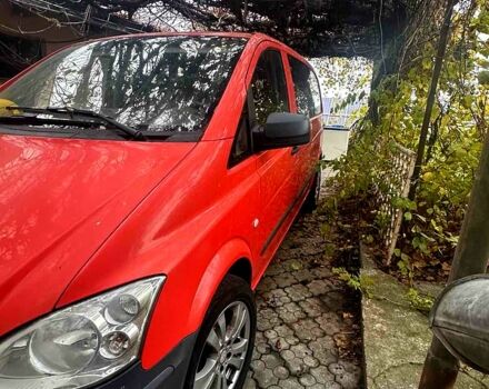 Червоний Мерседес Віто, об'ємом двигуна 2.1 л та пробігом 250 тис. км за 11500 $, фото 7 на Automoto.ua