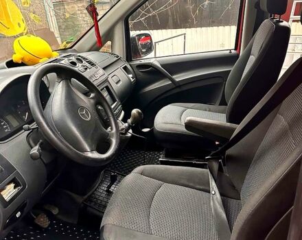 Червоний Мерседес Віто, об'ємом двигуна 2.1 л та пробігом 250 тис. км за 11500 $, фото 3 на Automoto.ua