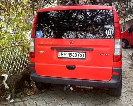 Червоний Мерседес Віто, об'ємом двигуна 2.1 л та пробігом 250 тис. км за 11500 $, фото 8 на Automoto.ua