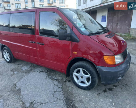Красный Мерседес Вито, объемом двигателя 2.3 л и пробегом 500 тыс. км за 3750 $, фото 5 на Automoto.ua