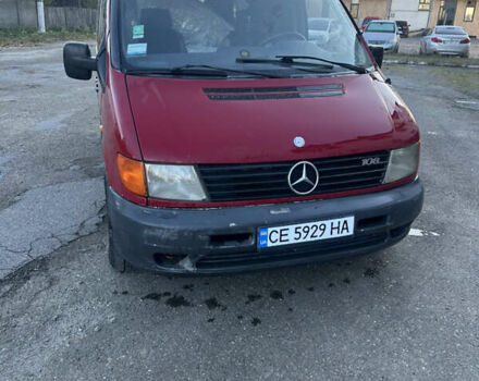 Красный Мерседес Вито, объемом двигателя 2.3 л и пробегом 500 тыс. км за 3750 $, фото 4 на Automoto.ua