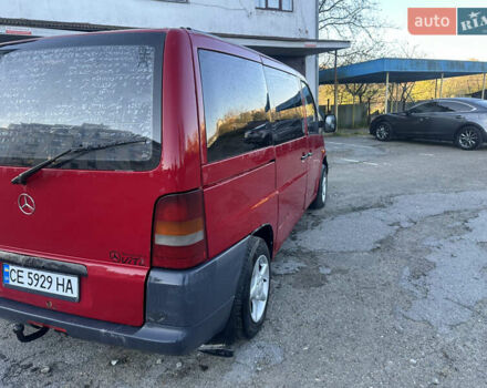 Красный Мерседес Вито, объемом двигателя 2.3 л и пробегом 500 тыс. км за 3750 $, фото 7 на Automoto.ua