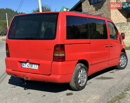 Червоний Мерседес Віто, об'ємом двигуна 2.2 л та пробігом 450 тис. км за 2200 $, фото 4 на Automoto.ua