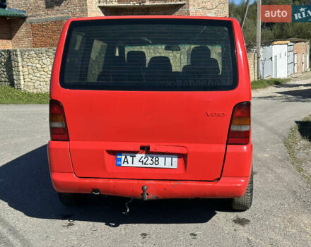 Червоний Мерседес Віто, об'ємом двигуна 2.2 л та пробігом 450 тис. км за 2200 $, фото 3 на Automoto.ua