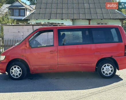 Червоний Мерседес Віто, об'ємом двигуна 2.2 л та пробігом 450 тис. км за 2200 $, фото 1 на Automoto.ua