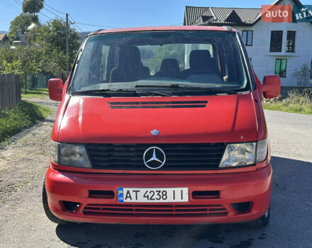 Червоний Мерседес Віто, об'ємом двигуна 2.2 л та пробігом 450 тис. км за 2200 $, фото 5 на Automoto.ua