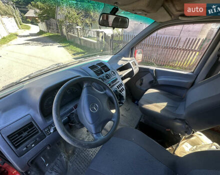 Червоний Мерседес Віто, об'ємом двигуна 2.2 л та пробігом 450 тис. км за 2200 $, фото 9 на Automoto.ua