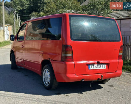 Червоний Мерседес Віто, об'ємом двигуна 2.2 л та пробігом 450 тис. км за 2200 $, фото 2 на Automoto.ua