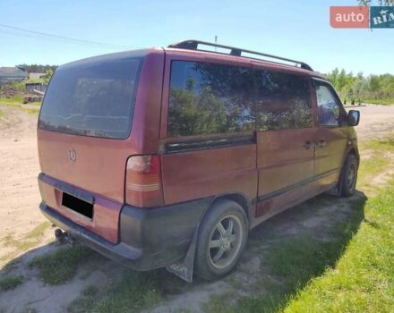 Мерседес Вито 1998 в Сумах на Automoto.ua Красный Мерседес Вито, объемом двигателя 2.3 л и пробегом 385 тыс. км за 3999 $, фото 19 на Automoto.ua