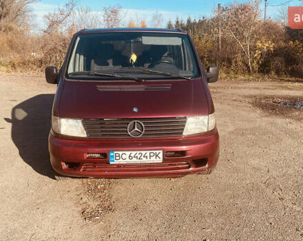 Красный Мерседес Вито, объемом двигателя 2.3 л и пробегом 999 тыс. км за 3000 $, фото 6 на Automoto.ua