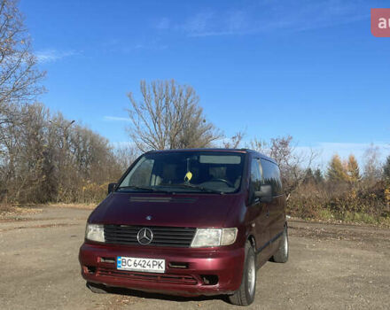 Красный Мерседес Вито, объемом двигателя 2.3 л и пробегом 999 тыс. км за 3000 $, фото 3 на Automoto.ua