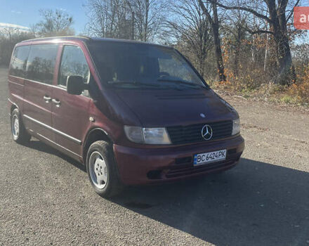 Красный Мерседес Вито, объемом двигателя 2.3 л и пробегом 999 тыс. км за 3000 $, фото 7 на Automoto.ua