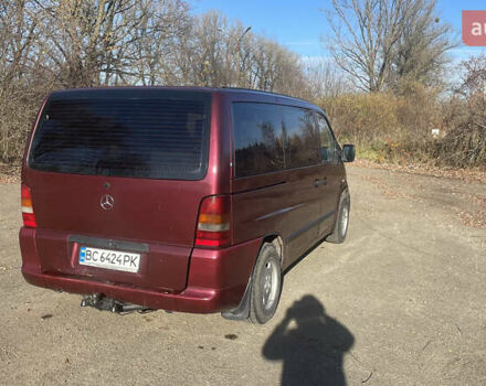 Красный Мерседес Вито, объемом двигателя 2.3 л и пробегом 999 тыс. км за 3000 $, фото 13 на Automoto.ua