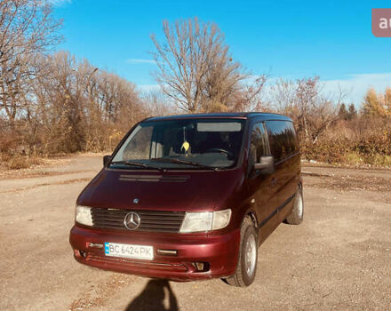 Красный Мерседес Вито, объемом двигателя 2.3 л и пробегом 999 тыс. км за 3000 $, фото 5 на Automoto.ua