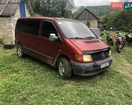 Червоний Мерседес Віто, об'ємом двигуна 2.15 л та пробігом 1 тис. км за 2900 $, фото 2 на Automoto.ua