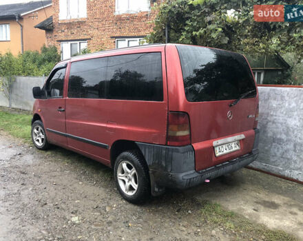 Червоний Мерседес Віто, об'ємом двигуна 2.15 л та пробігом 1 тис. км за 2900 $, фото 1 на Automoto.ua