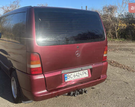 Красный Мерседес Вито, объемом двигателя 2.3 л и пробегом 999 тыс. км за 3000 $, фото 12 на Automoto.ua