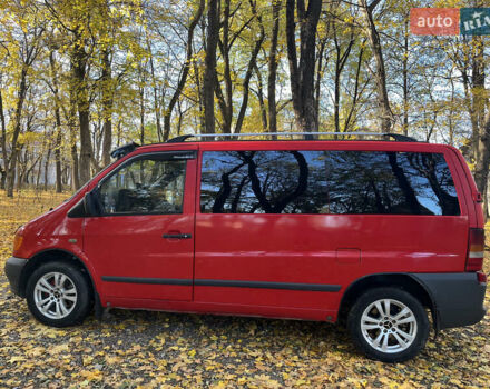 Мерседес Вито 2000 в Хотине на Automoto.ua Красный Мерседес Вито, объемом двигателя 2.15 л и пробегом 400 тыс. км за 4800 $, фото 1 на Automoto.ua