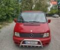 Красный Мерседес Вито, объемом двигателя 2.2 л и пробегом 270 тыс. км за 4800 $, фото 1 на Automoto.ua