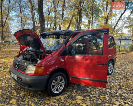Мерседес Вито 2000 в Хотине на Automoto.ua Красный Мерседес Вито, объемом двигателя 2.15 л и пробегом 400 тыс. км за 4800 $, фото 14 на Automoto.ua