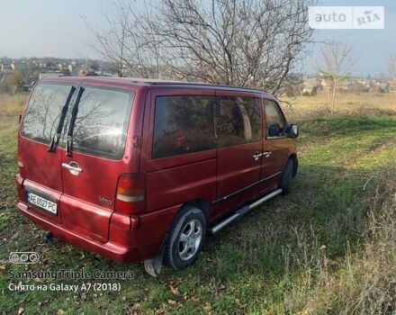 Червоний Мерседес Віто, об'ємом двигуна 2.2 л та пробігом 590 тис. км за 6500 $, фото 3 на Automoto.ua