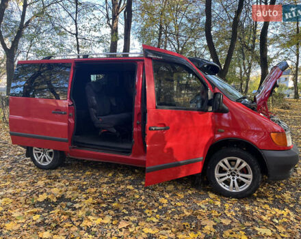 Мерседес Вито 2000 в Хотине на Automoto.ua Красный Мерседес Вито, объемом двигателя 2.15 л и пробегом 400 тыс. км за 4800 $, фото 13 на Automoto.ua