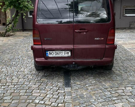 Червоний Мерседес Віто, об'ємом двигуна 2.15 л та пробігом 230 тис. км за 4500 $, фото 1 на Automoto.ua