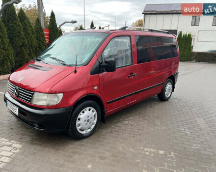 Красный Мерседес Вито, объемом двигателя 2.15 л и пробегом 350 тыс. км за 3950 $, фото 4 на Automoto.ua