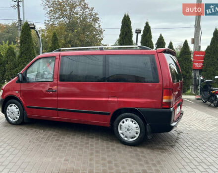 Красный Мерседес Вито, объемом двигателя 2.15 л и пробегом 350 тыс. км за 3950 $, фото 10 на Automoto.ua