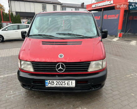 Красный Мерседес Вито, объемом двигателя 2.15 л и пробегом 350 тыс. км за 3950 $, фото 2 на Automoto.ua