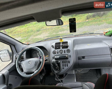 Красный Мерседес Вито, объемом двигателя 2.15 л и пробегом 195 тыс. км за 5500 $, фото 9 на Automoto.ua