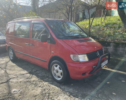 Красный Мерседес Вито, объемом двигателя 2.15 л и пробегом 410 тыс. км за 5100 $, фото 2 на Automoto.ua