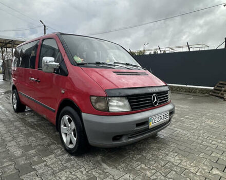 Красный Мерседес Вито, объемом двигателя 2.15 л и пробегом 195 тыс. км за 5500 $, фото 6 на Automoto.ua
