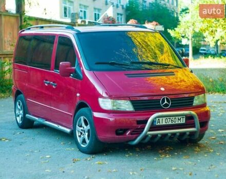 Красный Мерседес Вито, объемом двигателя 2.2 л и пробегом 508 тыс. км за 5800 $, фото 11 на Automoto.ua