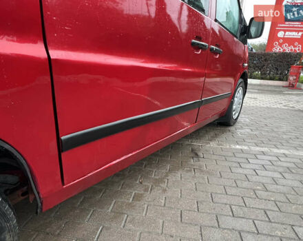 Красный Мерседес Вито, объемом двигателя 2.15 л и пробегом 350 тыс. км за 3950 $, фото 5 на Automoto.ua