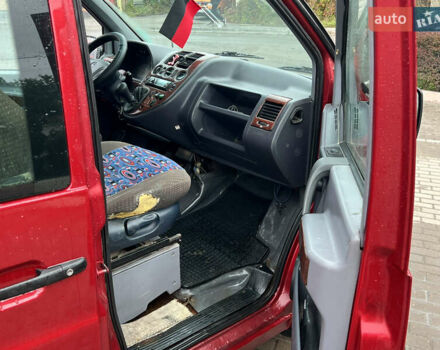 Красный Мерседес Вито, объемом двигателя 2.15 л и пробегом 350 тыс. км за 3950 $, фото 13 на Automoto.ua