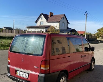 Червоний Мерседес Віто, об'ємом двигуна 2.1 л та пробігом 315 тис. км за 4300 $, фото 4 на Automoto.ua