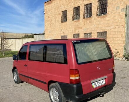 Червоний Мерседес Віто, об'ємом двигуна 2.1 л та пробігом 315 тис. км за 4300 $, фото 3 на Automoto.ua