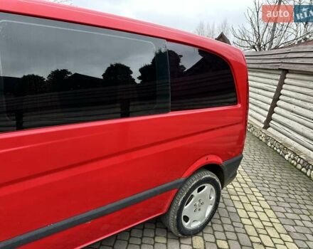 Червоний Мерседес Віто, об'ємом двигуна 2.15 л та пробігом 350 тис. км за 4950 $, фото 10 на Automoto.ua
