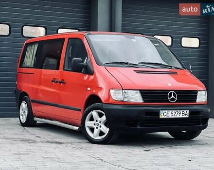 Красный Мерседес Вито, объемом двигателя 2.15 л и пробегом 202 тыс. км за 4999 $, фото 12 на Automoto.ua