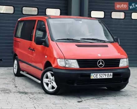 Красный Мерседес Вито, объемом двигателя 2.15 л и пробегом 202 тыс. км за 4999 $, фото 13 на Automoto.ua