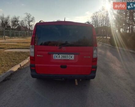 Червоний Мерседес Віто, об'ємом двигуна 2.1 л та пробігом 318 тис. км за 6700 $, фото 3 на Automoto.ua